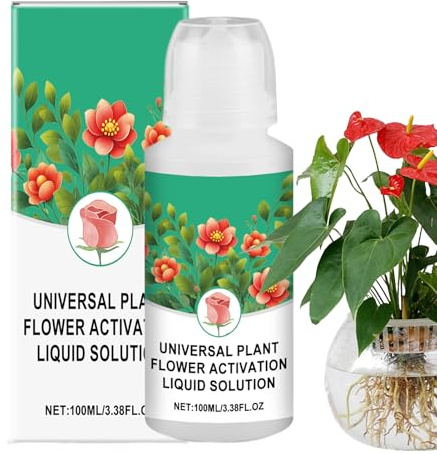Fertilizzante per Fiori,Liquido 100ml Nutrienti Idroponici - Giardino Per Crescita Fiori Idratazione Prato Produzione Ortaggi Piante Esterne Casa
