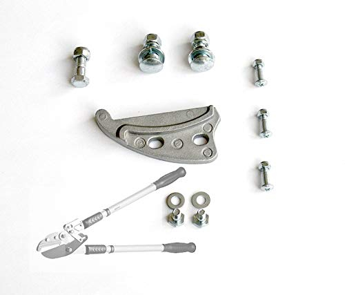 MASTER GARTEN Master Ersatamboss Alu mit Schrauben Set/Original Ersatzteil Astamboss Ratschenschere Art.-Nr. 00030 / Master XtremCut /