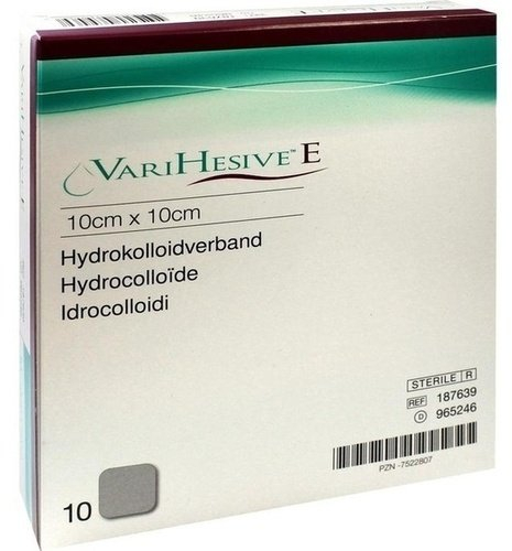 VARIHESIVE E 10x10 cm HKV hydroaktiv 10 St