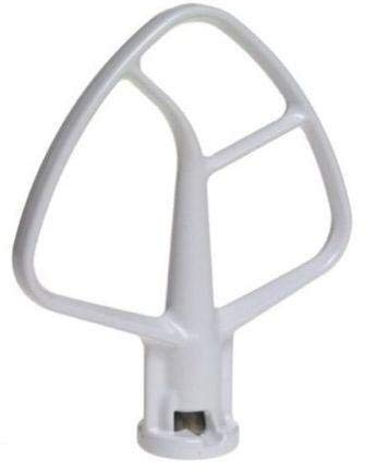 4.5QT Batteur plat K45B Compatible avec mélangeurs Kitchenaid à tête inclinable 15,5 cm
