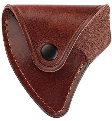Gexgune Axe Cover Genuine Leather Tactical Camping Axe Sheath for W.oods C.hogan K.angee N.oboT.omahawks D.2730-1