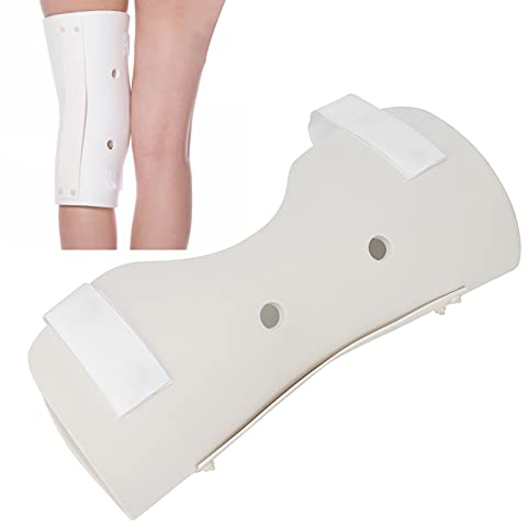 Soporte de Rodilla Transpirable, Inmovilizador de Rodilla, Soporte de Pierna Recta de Espuma Ligera Soporte de Rodilla para Aliviar el Dolor en las Articulaciones de la Rodilla, para(Pierna izquierda)