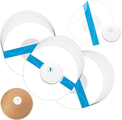 40 Stück wasserfest Freestyle Libre 3 Pflaster, Sport Pflaster für Freestyle Libre 3 Sensor, selbstklebend 14 Tage Klebekraft Fixierband ohne Kleber in der Mitte, atmungsaktiv und hautfreundlich