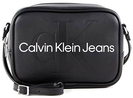 Calvin Klein Borsa a Tracolla Donna Camera Bag Piccola, Nero (Black), Taglia Unica