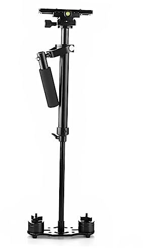 Gatuida Stabilizzatore Portatile s Fotocamera Nero Stabilizzazione Professionale Piastra Rapido Design Compatto Per Riprese e