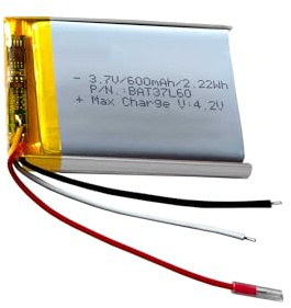 3.8 V 600 mAh Rechargeable LiPo Battery Replacement for Shure Aonic 40 Over Ear Wireless Bluetooth Noise Cancelling Headphones