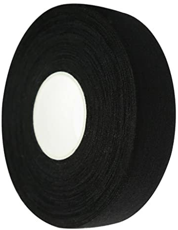 Aymzbd Hockey Tape Griffband Field Ice Cloth Tape Gelb, Schwarz, 25m