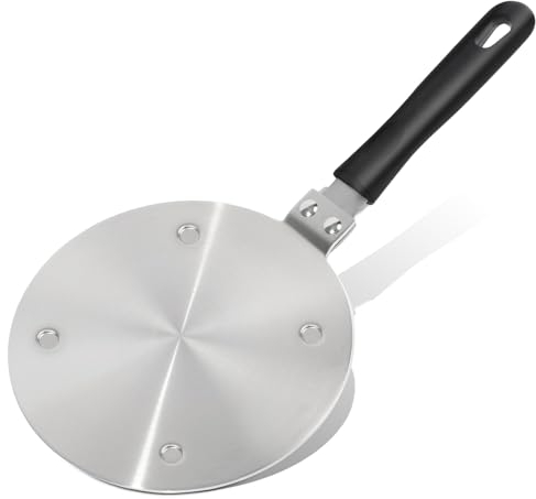 Adaptador Induccion, 24cm Adaptador Placa Induccion, Adaptador Para Induccion Con Asa Desmontable, Adaptador De Placa De Inducción De Acero Inoxidable Para Utensilios De Cocina Y Utilizar Cafeteras