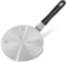 Adaptador Induccion, 24cm Adaptador Placa Induccion, Adaptador Para Induccion Con Asa Desmontable, Adaptador De Placa De Inducción De Acero Inoxidable Para Utensilios De Cocina Y Utilizar Cafeteras