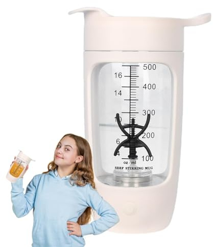 Elektrischer Protein-Shaker – Hochgeschwindigkeits-Sicherheits-Mixer-Flasche für Protein, tragbar, wiederaufladbar, multifunktionaler Mixbecher für Mahlzeitenersatz