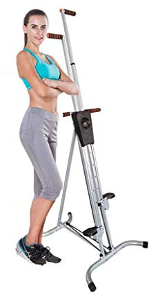 Stepper, vertikaler Kletterer für Heim-Fitnessstudio, zusammenklappbares Cardio-Trainingsgerät, Treppenstepper