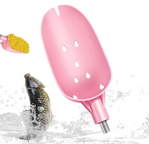 Schaufel zum Eisangeln, Wurflöffel für Angelköder | Mehrzweck-Angelschaufel für den Außenbereich, Eisangelschaufel - Ausgehöhlte Schöpfkelle zum Eisangeln, Köderwurfschaufel, Angelgerät-Zubehör