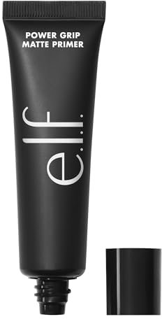 e.l.f. Power Grip Apprêt mat, finition mate, durable, convient à tous les types de peau, infusé avec un mélange de myrte citron, végétalien et sans cruauté envers les animaux