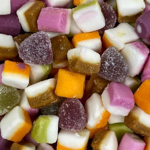 Dolly Mixtures │ Gift Jar │ 605g │ Original Dolly Mixtures Retro Sweets Victorian Gift Jar by Candy Hive - Timeless Treats, Authentic Flavour