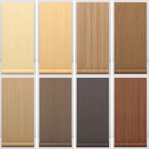 Pellicola protettiva autoadesiva in PVC effetto legno, rimovibile e impermeabile, per cucina, camera da letto, soggiorno, copertura resistente per mobili (80 x 300 cm)