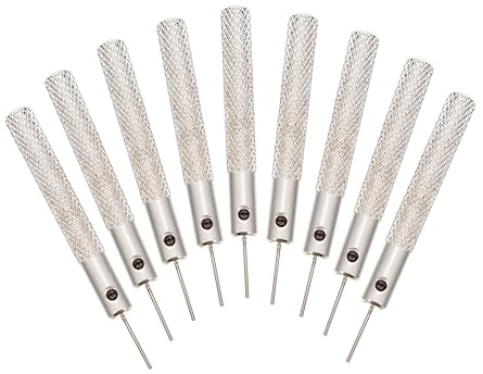 UKCOCO Extractor de Tarjetas Sim Plata 10 Piezas de Hierro para Móvil