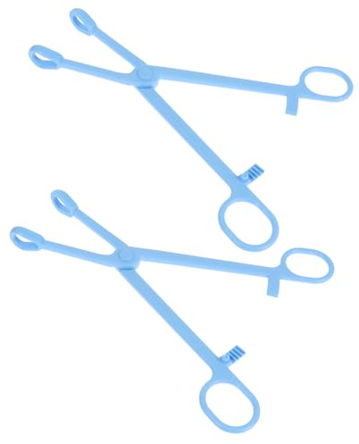 BAZEITFLOW Abrazaderas para Reptiles y Clips para Bocadillos Diseño Antideslizante, Agarre Seguro y Fácil Manejo, 19 CM para Alimentación en Terrarios, Ideales, Tortugas y Arañas