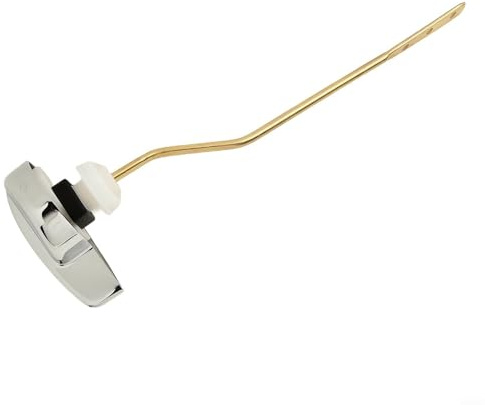 Minhe Flush Lever Arm Replacement Front Side Mount Angle Fit Traditional WC Tank Metal Handle Copper Link Chain 20cm Lever