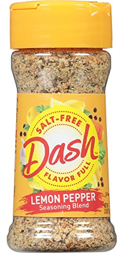 Mrs Dash Lemon Pepper Seasoning - Salt Free Seasoning Blend - Kosher Certified Mixed Spice, 71g