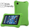 FINDING CASE Fits All-New Amazon Fire 7 Tablet | 7 display (9th & 7th & 5th Generation, 2019 & 2017 & 2015 Release) - Light Weight Shock Proof Protective Soft Silicone Kids Friendly Back Cover green