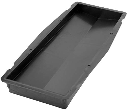 @tec Betonform Schalungsform Polypropylen - Mauerabdeckung/Abdeckplatte GLATT - 50 x 18 x 5,5 cm