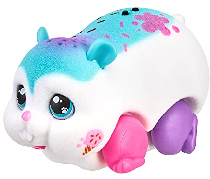 Little Live Pets - Lil' Hamster : Sprinkz | Interactive Toy Hamster. Scurries, Sounds, and Moves Like a Real Hamster. Soft Flocked. Batteries Included. for Kids 4+
