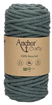 Anchor Crafty 4774000-00113 Farbe: Lagoon, Aufmachung: 250g, Lauflänge: 40m, Häkelgarne