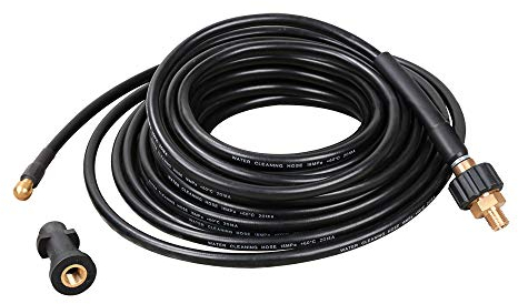 Herrselsam 30m Rohrreinigungsschlauch 180 bar, Rohrreinigungsset inkl. Adapte, kompatibel mit k2-k7 Serie Hochdruckreiniger