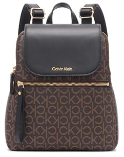 Calvin Klein Damen Reyna Signature Key Item Flap Rucksack