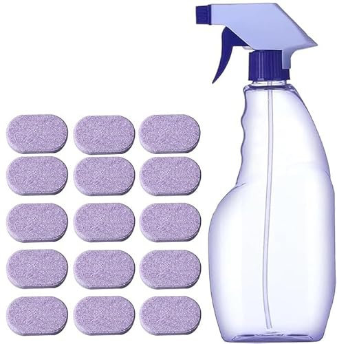 Cleanlix Cleaner,Cleanlix Cleaner for Instant Stain Removal,Cleanlix Cleaning Spray With Concentrated Cleaning Tablets,Deep Cleaning,All-Purpose Cleaning Spray (1 Bottle+15 Cleaning Tablets)