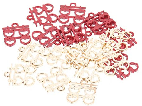 Sewroro 60stücke Chinesische Stil Charms Für Hochzeiten Für Brautmode Hochzeitsdeko Und Kreative Bastelprojekte