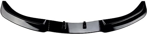 APARC Auto Frontlippe Frontspoiler für BMW 3 Series E90 E91 2005-2008, Frontstoßstange Splitter Spoiler Diffusor Protector Car Zubehör,A/Gloss Black Lip