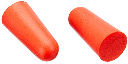 Delta Plus Earplugs CONIC SNR 37dB - Box of 200 Pairs of Disposable Foam Earplugs