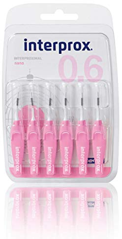 Interprox Nano 6 Aufsteckbürsten – Rosa