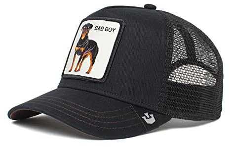 Goorin Bros., The Farm, Cappello Trucker Unisex, Regolabile, con Chiusura a Scatto (Motivo The Baddest Boy), Taglia Unica, Taglia Unica