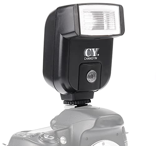 FOTGA YINYAN CY-20 Universal Speedlite Flash with Sync Port for Nikon Canon Panasonic Olympus Pentax Digital Camera