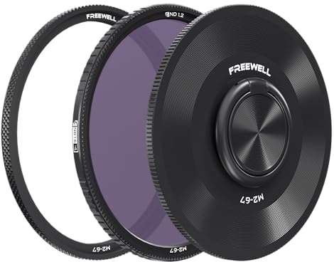 Freewell 67 mm ND16 ND1.2 Kamerafilter, kompatibel mit der M2-Serie | Natürliche Dichte (4 Blendenstufen)