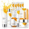 Shefave Granatapfels Gesichtspflege Set Damen Effektive Hautpflege Set mit Reiniger, Toner, Gesichtsserum, Augencreme, Gesichtscreme (M, stück, 11)