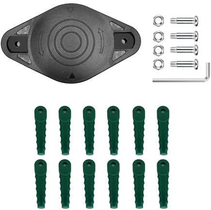 RUIITEN Testina per decespugliatore compatibile con Parkside PRTA 20-Li A1, PRTA 20-Li B1, PRTA 20-Li B2, PRTA 20-Li C3, PRT 300 A1, PRT 550 A1, PRT 50 A3, PRT 550 A3 (1 testina per tagliabordi+12