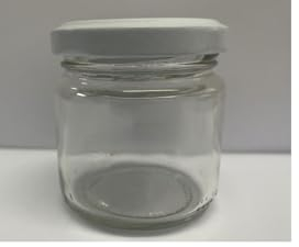 FERRAMENTA BONIFAZIO Barattoli Vasetti in vetro per la conservazione da 212 ml in confezione da 120 pezzi con TAPPO BIANCO per conservare marmellata, peperoncino,e non solo (120 pezzi da 212 ml)