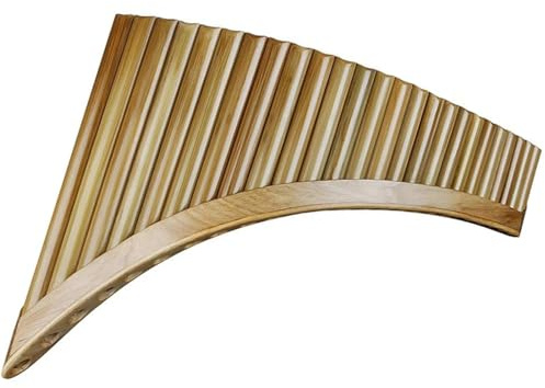 Panflöte instrument 25 Pfeifen, G-Taste, Rechte Hand, Musikinstrumente, Holzblasinstrument, Handgefertigte Panflöten, Panflöte