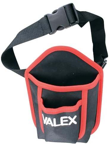 Cinturón de herramientas textil con 2 bolsillos