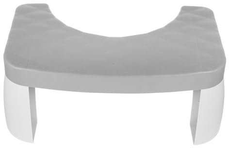 HONMEET Fußhocker Kunststoff Mehrzweck Tritthocker Rutschfest Toilettenhocker Badezimmerstufe Bad Hocker Erwachsene Kinder Ergonomisch Sitzhilfe