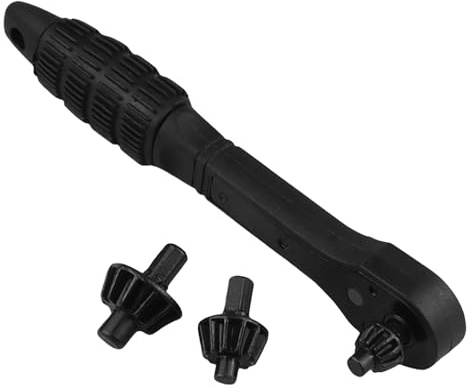 Llave de trinquete para portabrocas llave de repuesto universal 2 en 1, accesorio eléctrico