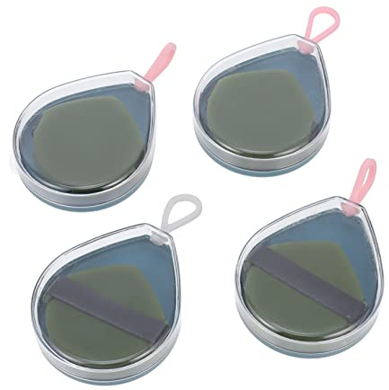 Vaguelly 4stücke Puder Schwamm Für Make-up Nass Und Trockenanwendung Wiederverwendbar Für Foundation Puder Und Lidschatten
