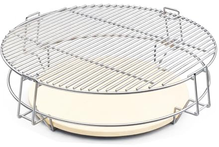 Dongftai SB3 (1er-Pack) Grillsystem Grillzubehör für 45,7 cm Kamado Joe Classic, großes großes grünes Ei, Pit Boss und andere Kamado-Grill, Coyote The Asado Cooker