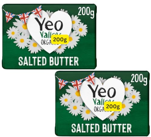 Salted Butter YeoValleys Org 200g (2x200g)