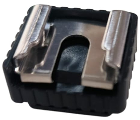 1 x SC-6 SC6 Kaltschuh-Adapter, Standard-Halterung Blitzschuh auf 1/4-Zoll-Gewinde für Stativ-Blitzschuh-Adapter