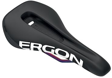 Ergon SM Enduro Herren Pro Sattel mit Titan-Öl-Schienen, Schwarz, Größe M/L