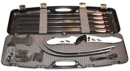 Einsteigerset Bogenset Core Jet White Recurvebogen mit Carbonpfeilen